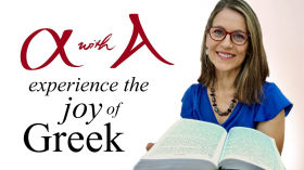 Greek - Free Biblical Greek Video Course - About Alpha with Angela by Alpha with Angela