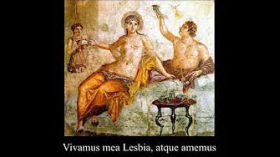 Catullus 5 in Latin & English: Vivamus mea Lesbia, atque amemus! by David Amster